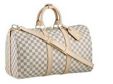 7A Replica Louis Vuitton Damier Azur Canvas Keepall 45 N41423